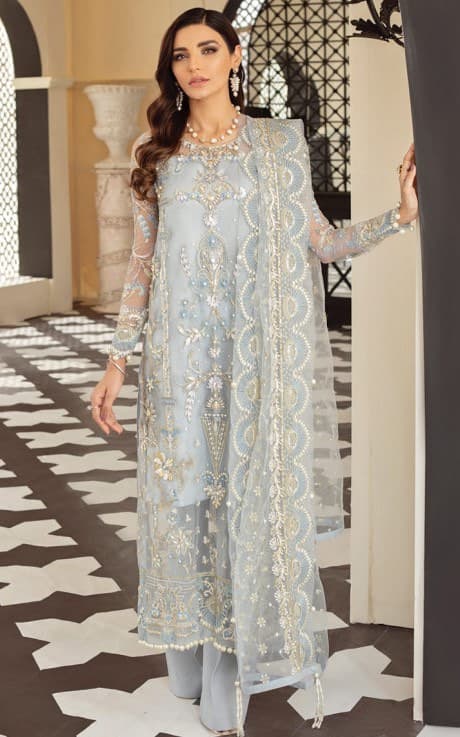 GULAAL - LAYLA - Organza 3-PC