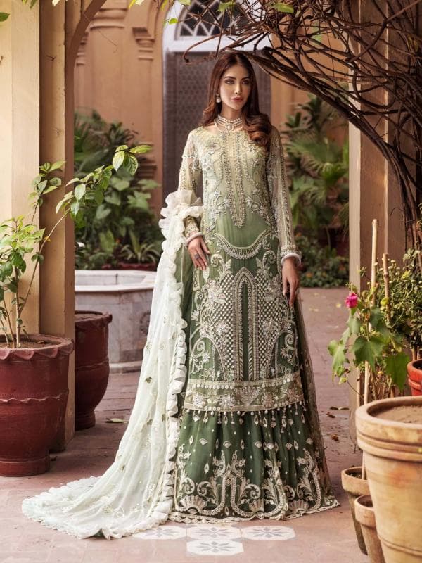 Emaan Adeel - Mahermah Bridal Edition 2 - Unstitched 3Pc Suit MB-206